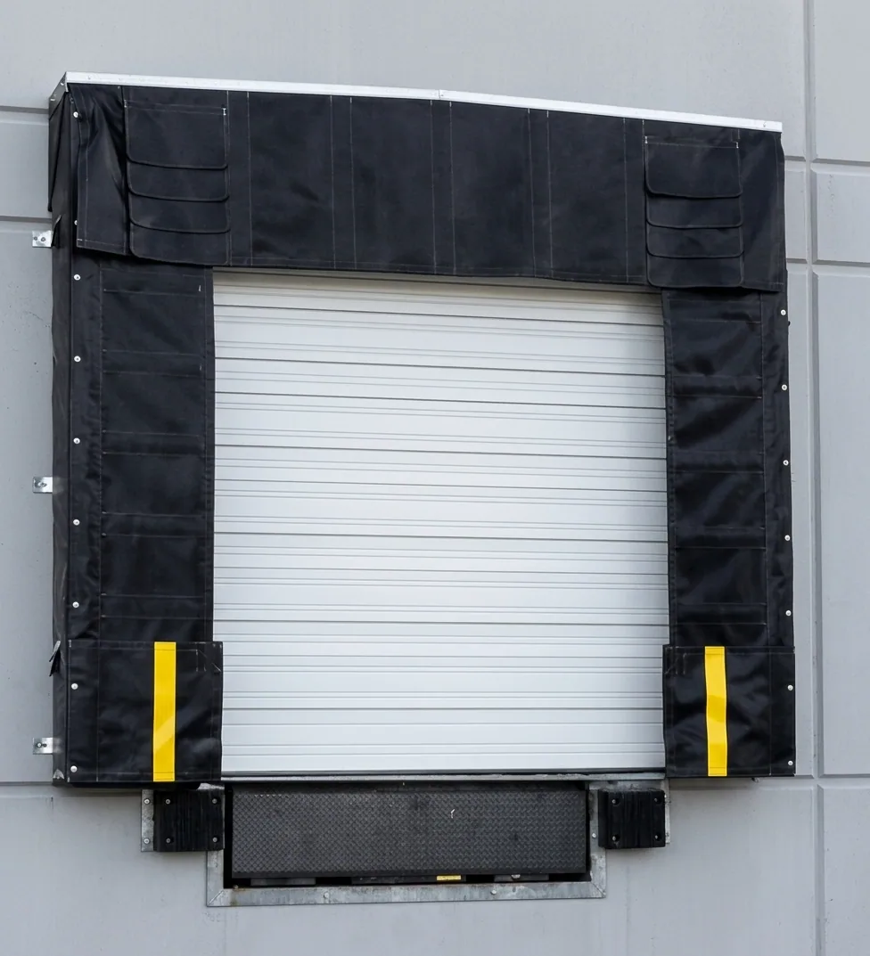 The finished result of professional loading dock repair: the completed work looking clean, correct — Omaha, NE