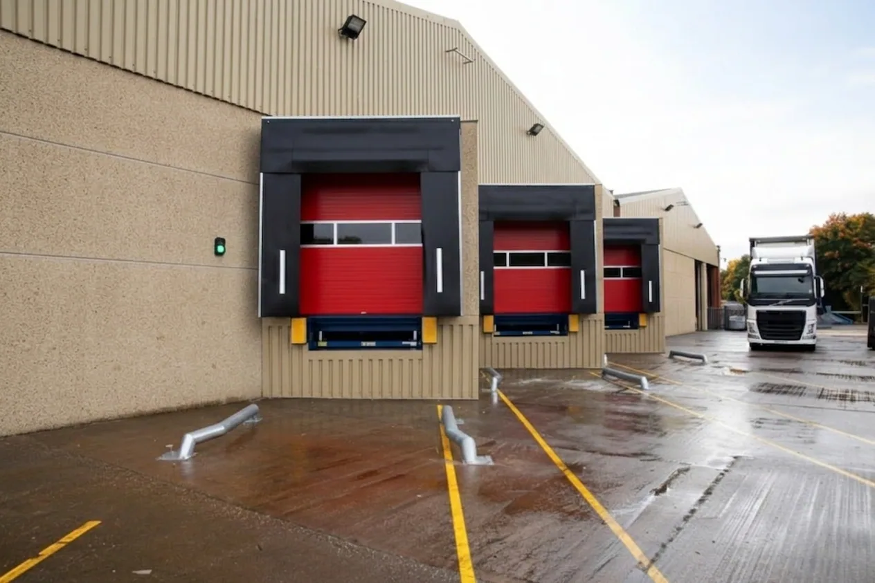 The finished result of professional loading dock repair: the completed work looking clean, correct — Omaha, NE