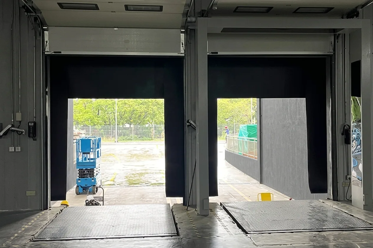 The finished result of professional loading dock repair: the completed work looking clean, correct — Omaha, NE