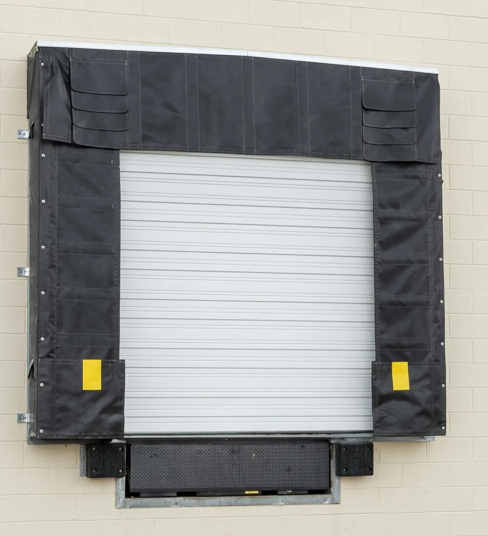 The finished result of professional loading dock repair: the completed work looking clean, correct — Omaha, NE